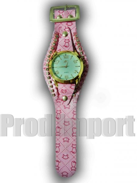 Relógio Bracelete com Strass